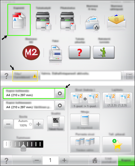 Green or Yellow Rectangles Surrounding Icons on Home Screen on